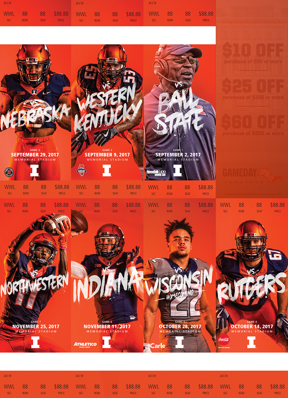 2017 Fighting Illini Football Creative