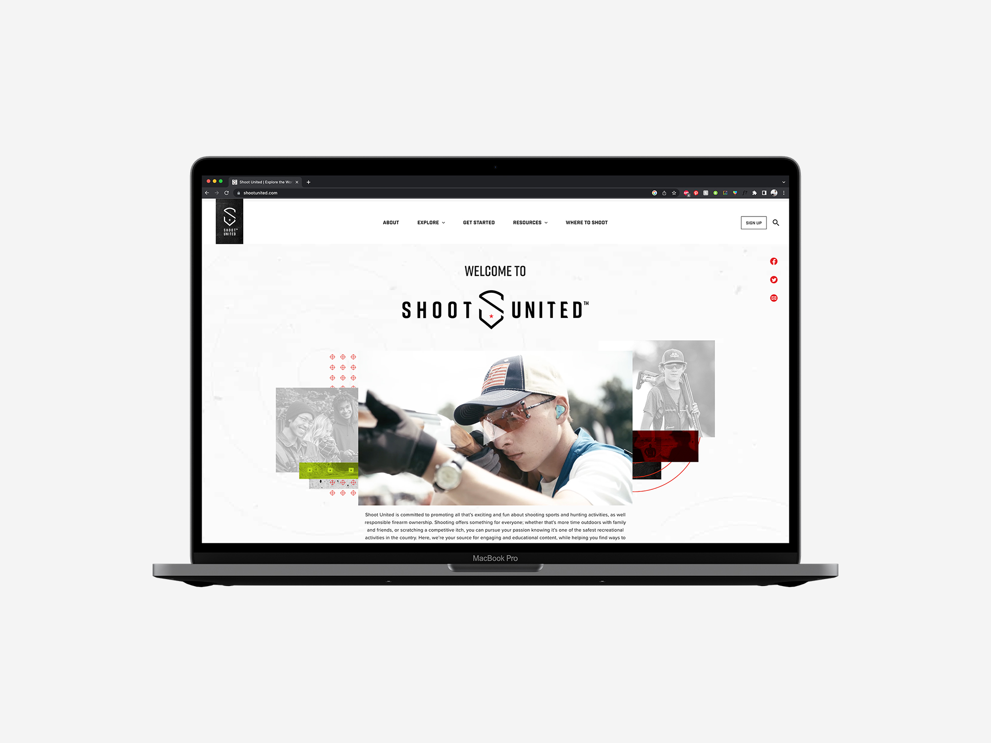 Shoot United Website