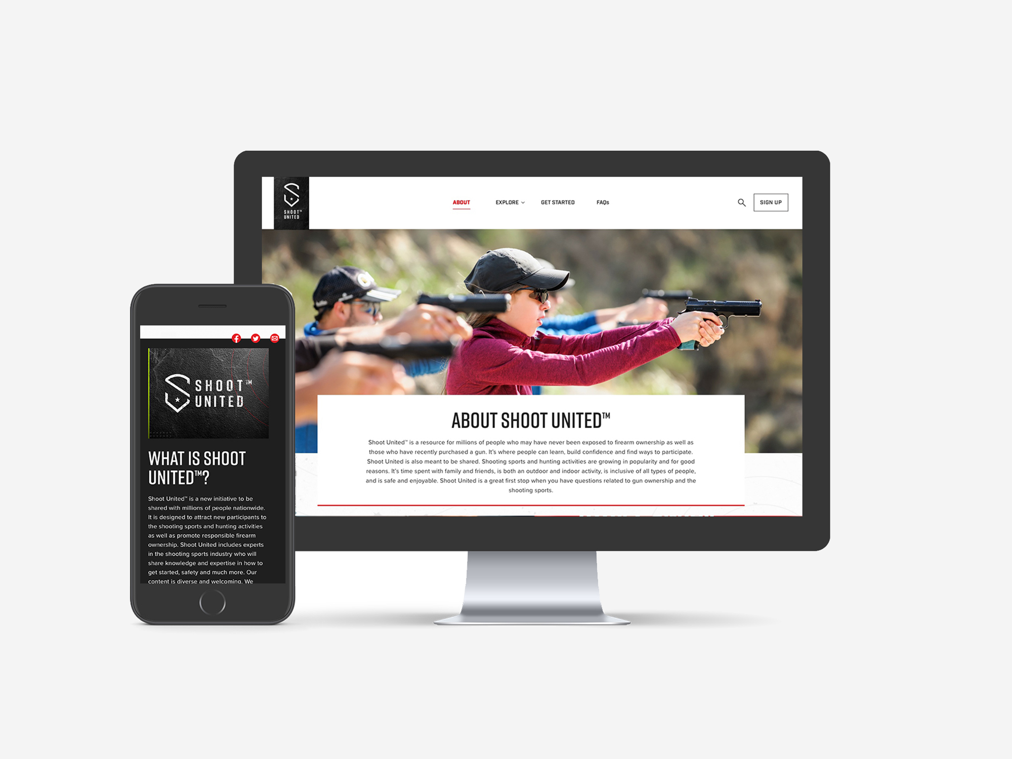 Shoot United Website